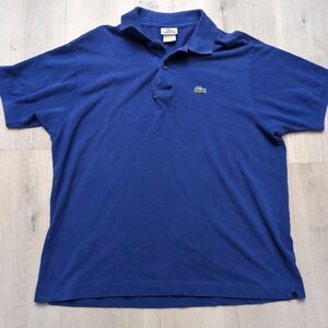 Lacoste Polo Men’s Size 7 Blue Lacoste Mens Polo Short Sleeve